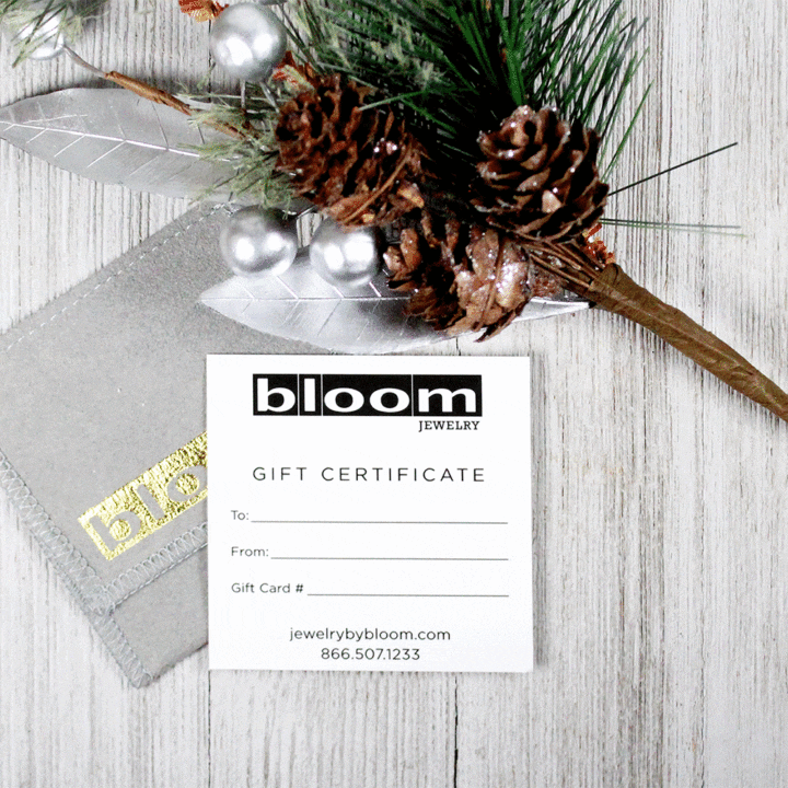 Bloom Jewelry Handcrafted Jewelry Gift Certificate