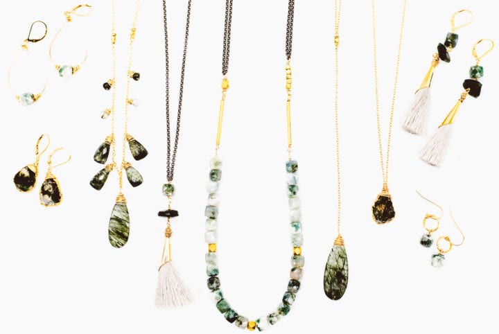 Moss Agate Group Shot