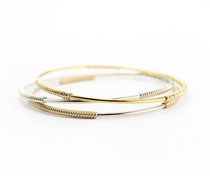 skinny wrapped bangle