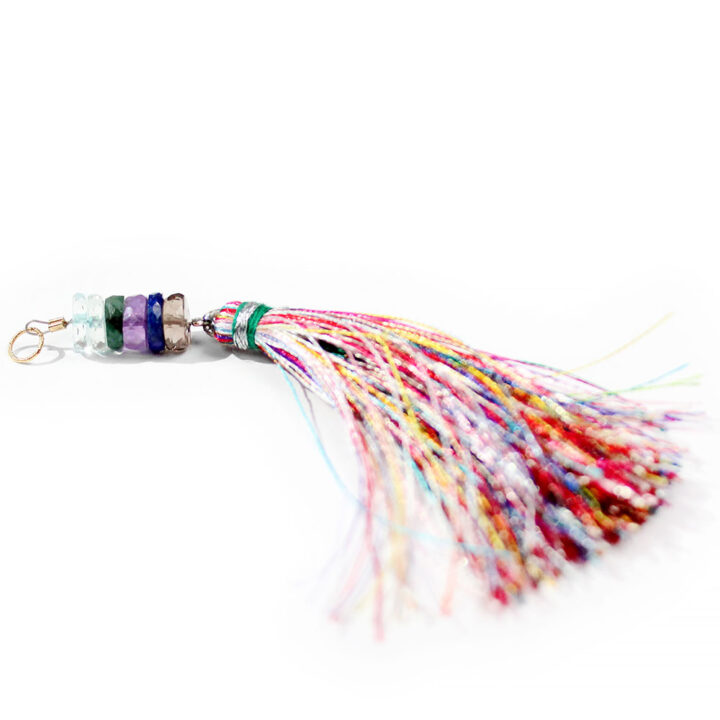 Mystic Linear Tassel Charm