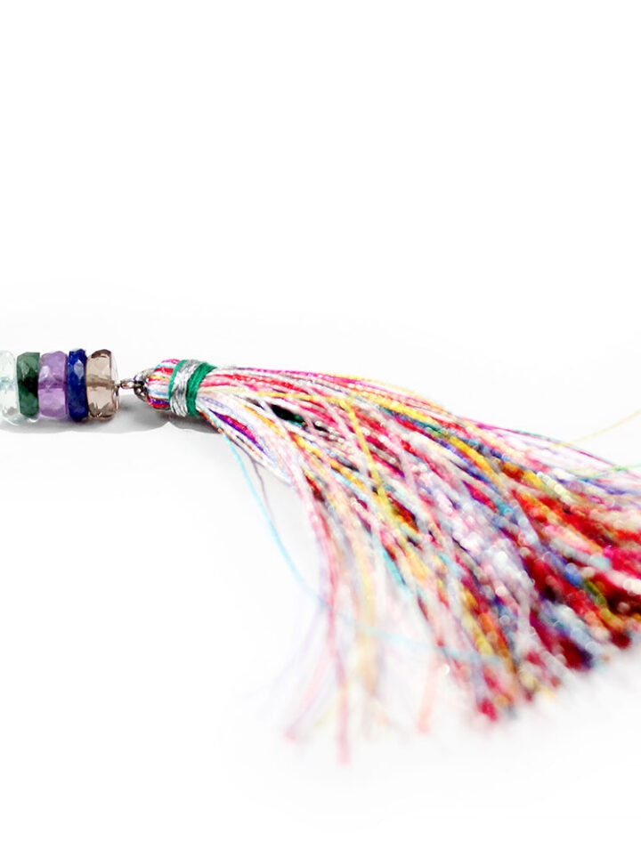 Mystic Linear Tassel Charm