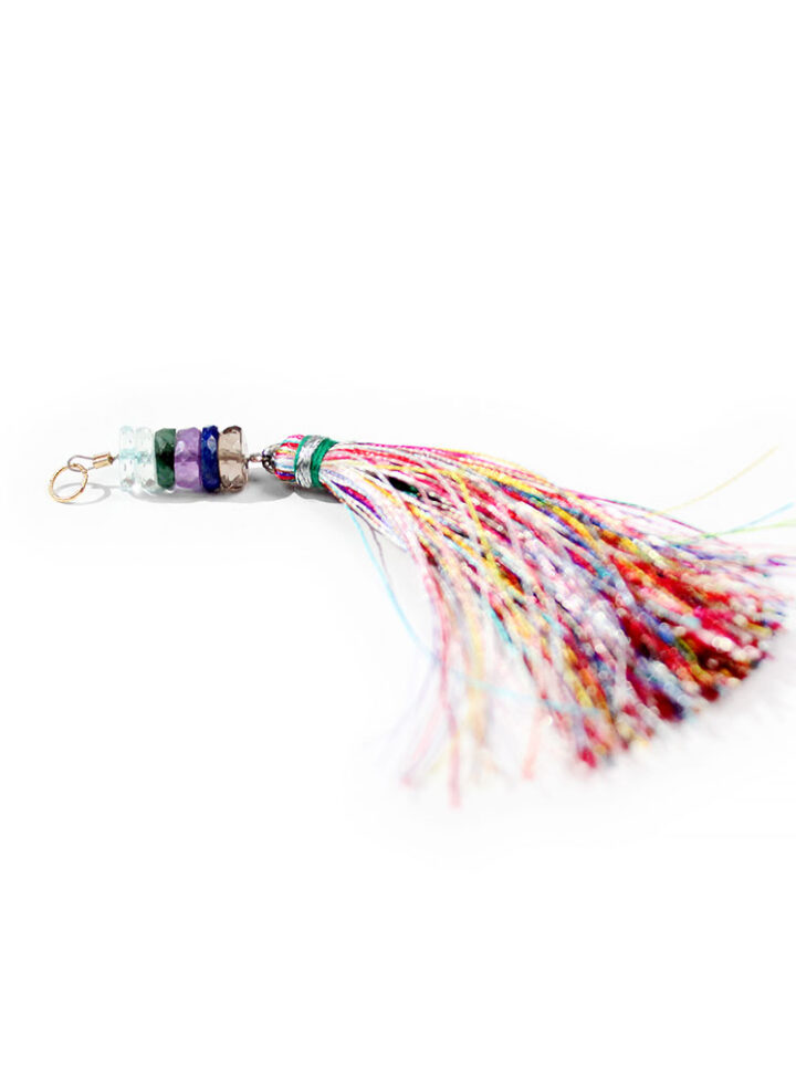 Mystic Linear Tassel Charm