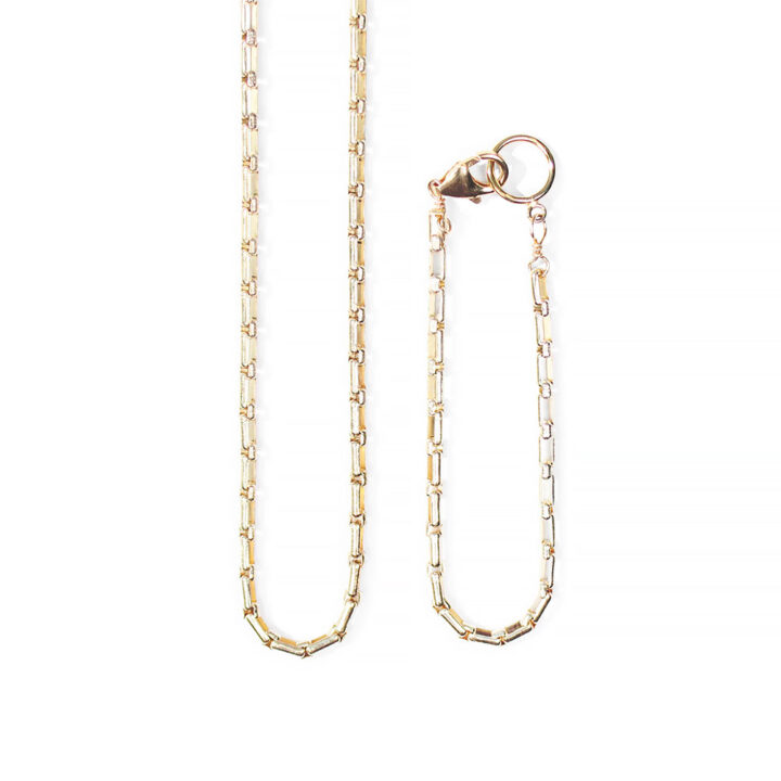 Box Chain Toggle Necklace SCN109