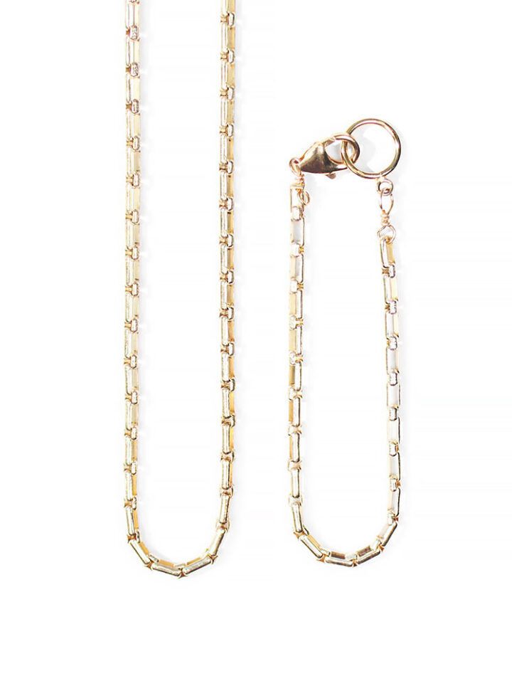 Box Chain Toggle Necklace SCN109