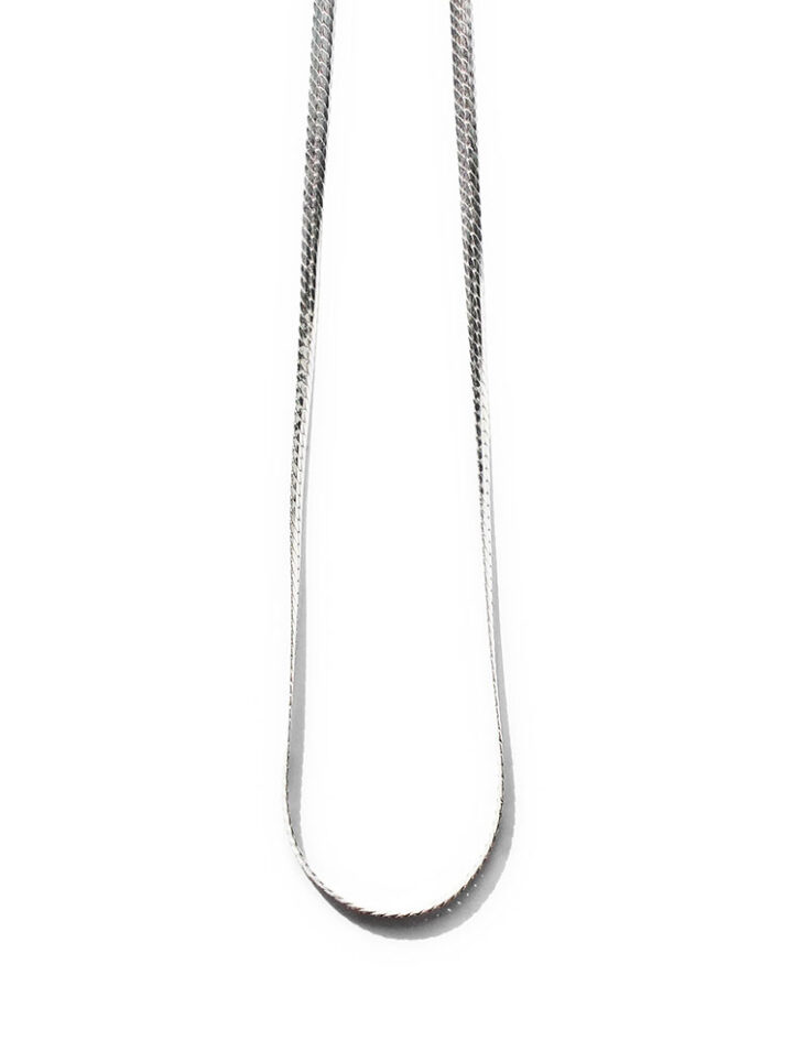 Herringbone Silver Necklace SCN104